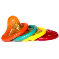 Flavored condoms