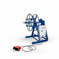 Rope coiling machine