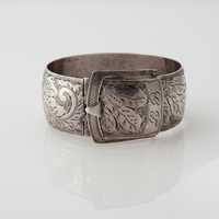 Silver buckle