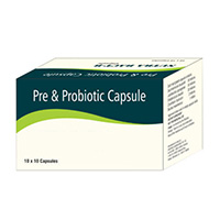 Pre and probiotic capsule