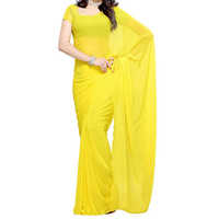 Plain sarees