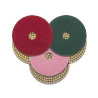 Stone polishing pads