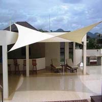 Tensile awning