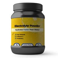Electrolyte powder