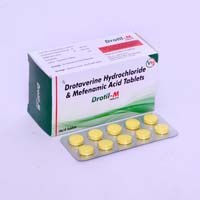 Drotaverine hydrochloride mefenamic acid tablet