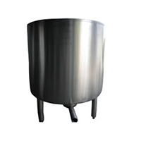 Milk dump tank