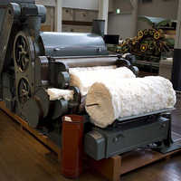 Cotton carding machine