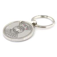 Calendar keychain