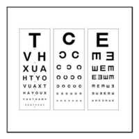 Eye chart