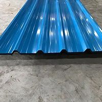 Galvanized color coated sheet