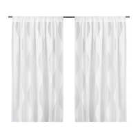 Lace curtains