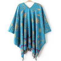 Tassel shawl