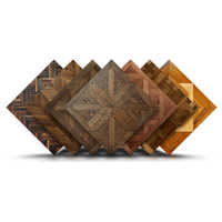 Mosaic parquet flooring