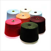 Polyester double yarn