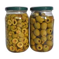 संरक्षित जैतून