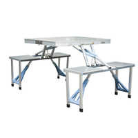 Multi purpose folding table