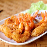 Breaded shrimp