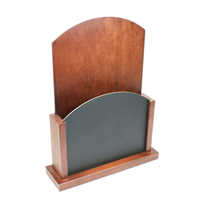 Promotional menu holder