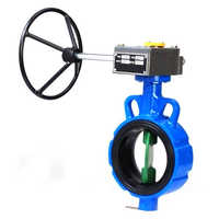 Resilient seated butterfly valve