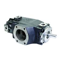 Drive train vane pump