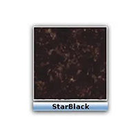 Star black granite