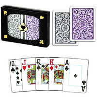 Plastic playing card