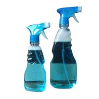 Glass cleaner spray bottle