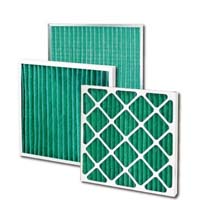 Pleated panel filter