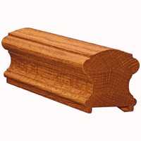 Wooden handrail