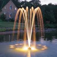 Geyser jet fountain