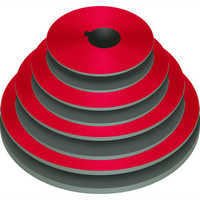 Step pulleys