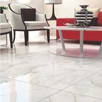 Glossy floor tiles