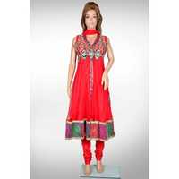 Satin salwar kameez