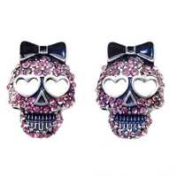 Skull earrings