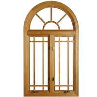 Teak wood window