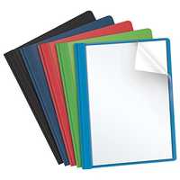 Plastic folder covers