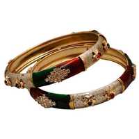 Kundan meena bangle