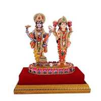 Marble laxmi narayan statues