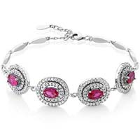 Ruby bracelets
