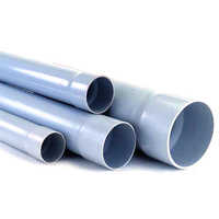 Pvc ribbed pipes