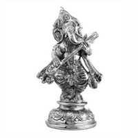 Silver god statues