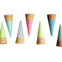 Ice cream cone sleeve