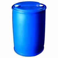 Used plastic drum
