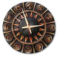 Terracotta Wall Clock