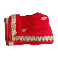 Double shaded saree