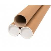 Protective packaging tube