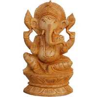 Wooden god statues