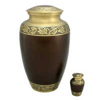Brass urns