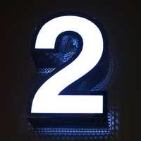 Led acrylic letter