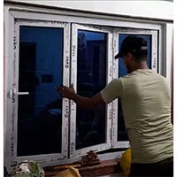 Aluminium window fabrication